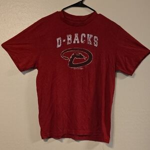 Genuine Merchandise Red Arizona D-Backs Short Sleeve Tee- Pre Owned